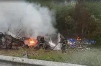 Спасатели на месте аварии / t.me/vitebsk_gai/

