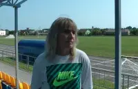 Елена Адамчук / Скриншот с видео Football Брестчины