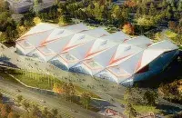 Проект китайского бассейна в Минске / Минский городской исполнительный комитет