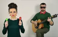 Маргарыта Ляўчук і Андрэй Павук
