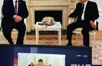 Александр Лукашенко и Владимир Путин / t.me/pul_1