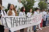 Акция медиков против насилия / Еврорадио​