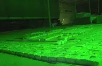Busted heroin in Minsk / A screenshot from Belarusian Police's video