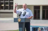 Александр Лукашенко на митинге в его поддержку 16 августа 2020 года / Tut.by