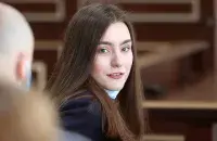 Софья Сапега на суде
