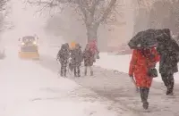 Снег, иллюстративное фото
