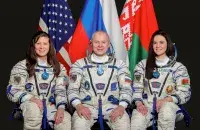 Экипаж, в который входит Марина Василевская (на фото справа)
