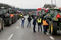Акция протеста польских фермеров
