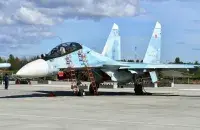 Су-30СМ (ілюстрацыйнае фота)
