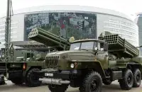 Узбраенне на выставе MILEX-2023 у Мінску
