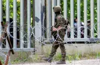 На белорусско-польской границе, иллюстративное фото
