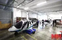 Автожир в цеху под Минском
