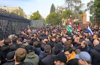 Протесты в Абхазии
