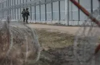 The Polish-Belarusian border
