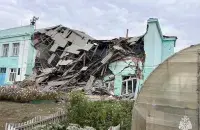 Будынак школы абрынуўся ў Расіі
