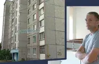 Виталий Чопик и его дом в Бресте

