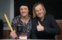 Сяржук Долгушев и&nbsp;Александр “Маляваныч” Жданович
