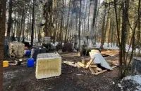 "Самагонны завод" пад Шчучынам
