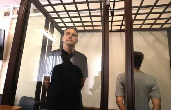 Павел Можейко и Юлия Юргилевич в суде