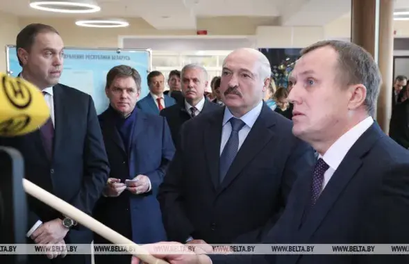 Александр Лукашенко в РНПЦ / БЕЛТА​