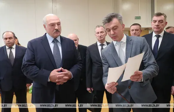 Александр Лукашенко в Шклове / БЕЛТА​