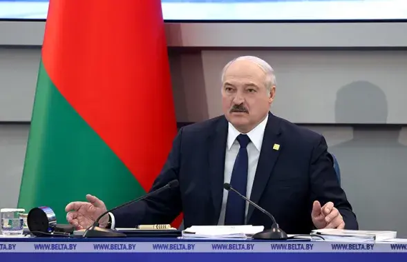 Александр Лукашенко произносит речь на Олимпийском собрании / БЕЛТА​