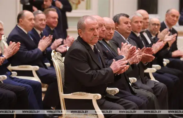 На фото с церемонии чекисты, видимо, не попали / БЕЛТА