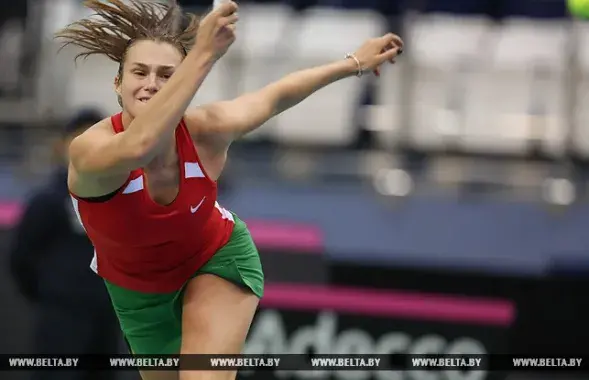 Aryna Sabelenka is currently Belarus' No 1 women's tennis player. Photo: BELTA
