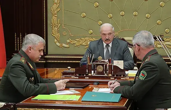 Станислав Зась, Александр Лукашенко и Анатолий Лаппо / president.gov.by