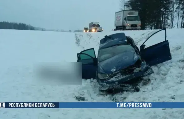 На месте ДТП / МВД