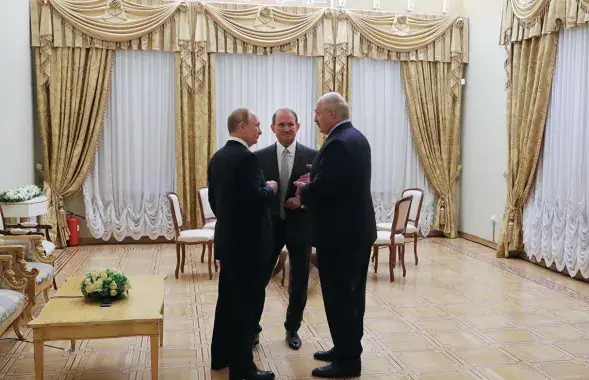 Владимир Путин, Виктор Медведчук и Александр Лукашенко / ria.ru​