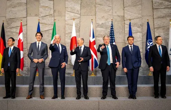 Участники саммита G7 / Reuters