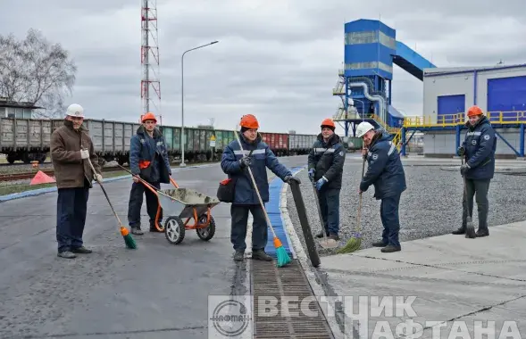 Субботник на &quot;Нафтане&quot;​ / gazeta.naftan.by