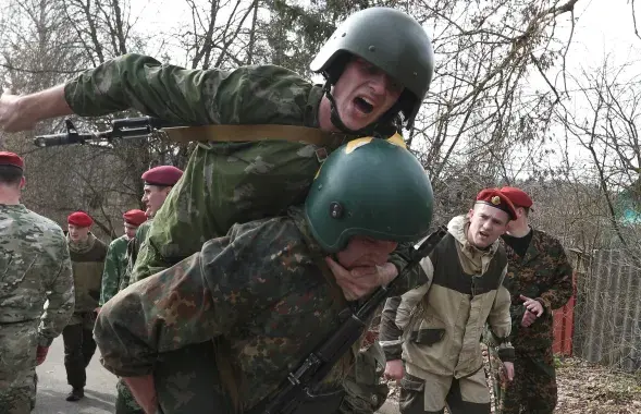 Белорусские силовики довольно эмоциональные / Reuters​