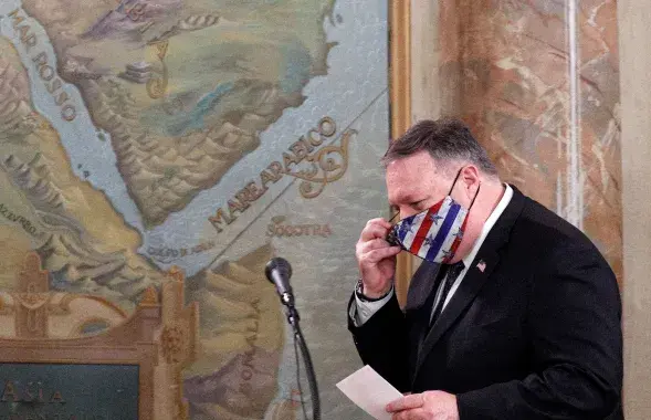 Майк Помпео во время визита в Ватикан / Reuters​