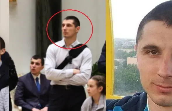 Ex-Berkut fighter Sergei Kiminchyzhi was among the Minsk riot policemen who visited Lukashenka&#39;s residence.