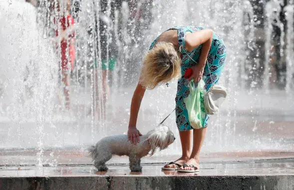 Когда солнце припекает... / Reuters