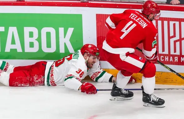 Белорусы проиграли в Челябинске / hockey.by
