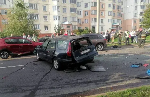 На месцы аварыі / t.me/gaiminsk/