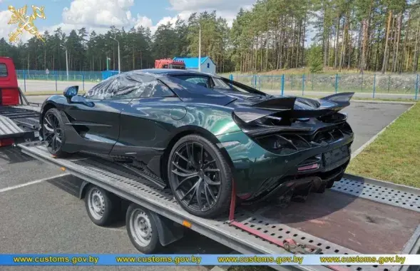 McLaren 720S Spider 2019 года / customs.gov.by​