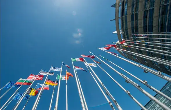 У рэзалюцыі гаворыцца, што прапаганда Беларусі і Расіі можа скарыстаць рашэнне пра допуск спартоўцаў у сваіх мэтах / European Parlament
