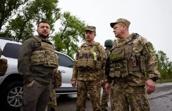 Владимир Зеленский во время поездки на Харьковщину / president.gov.ua​