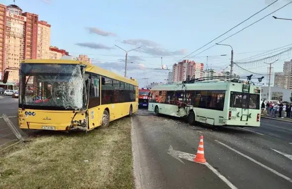 На месте аварии / t.me/gaiminsk/
