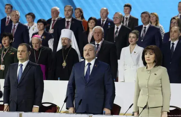“Речь идёт о попытке замены избирателей — граждан страны — на вот это ВНС” / БЕЛТА
