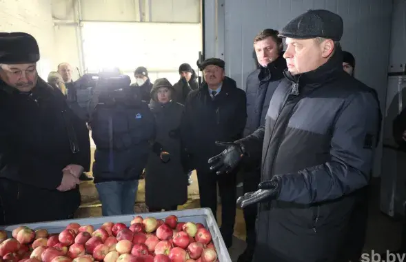 Белорусский премьер Роман Головченко (справа): новые санкции? / Иллюстрационное фото sb.by​