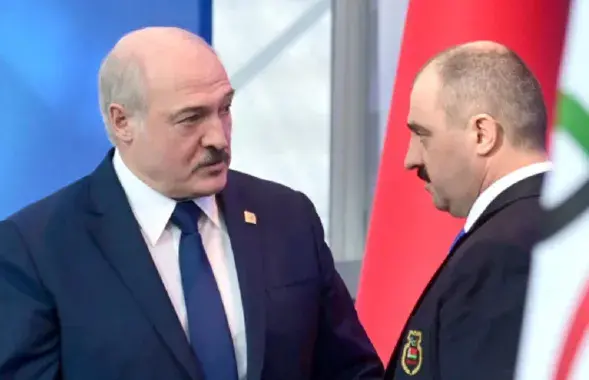 Александр и Виктор Лукашенко / БЕЛТА
