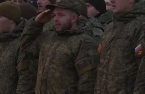 Расійскія вайскоўцы ў Беларусі / Скрыншот з відэа
