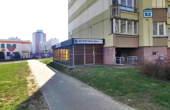 Так выглядае велапаркоўка / upgaip.by
