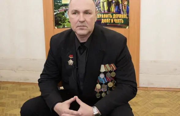 Ветеран афганской войны Александр Гемский / Еврорадио