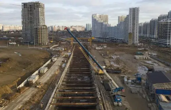 Пракладка трэцяй лініі Мінскага метро / БЕЛТА